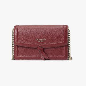Kate Spade Knott Flap Crossbody AUTUMN RED